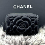 Chanel Wallet New Camellia Stitch Coin Purse — view 3