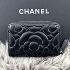Chanel Wallet New Camellia Stitch Coin Purse — view 4