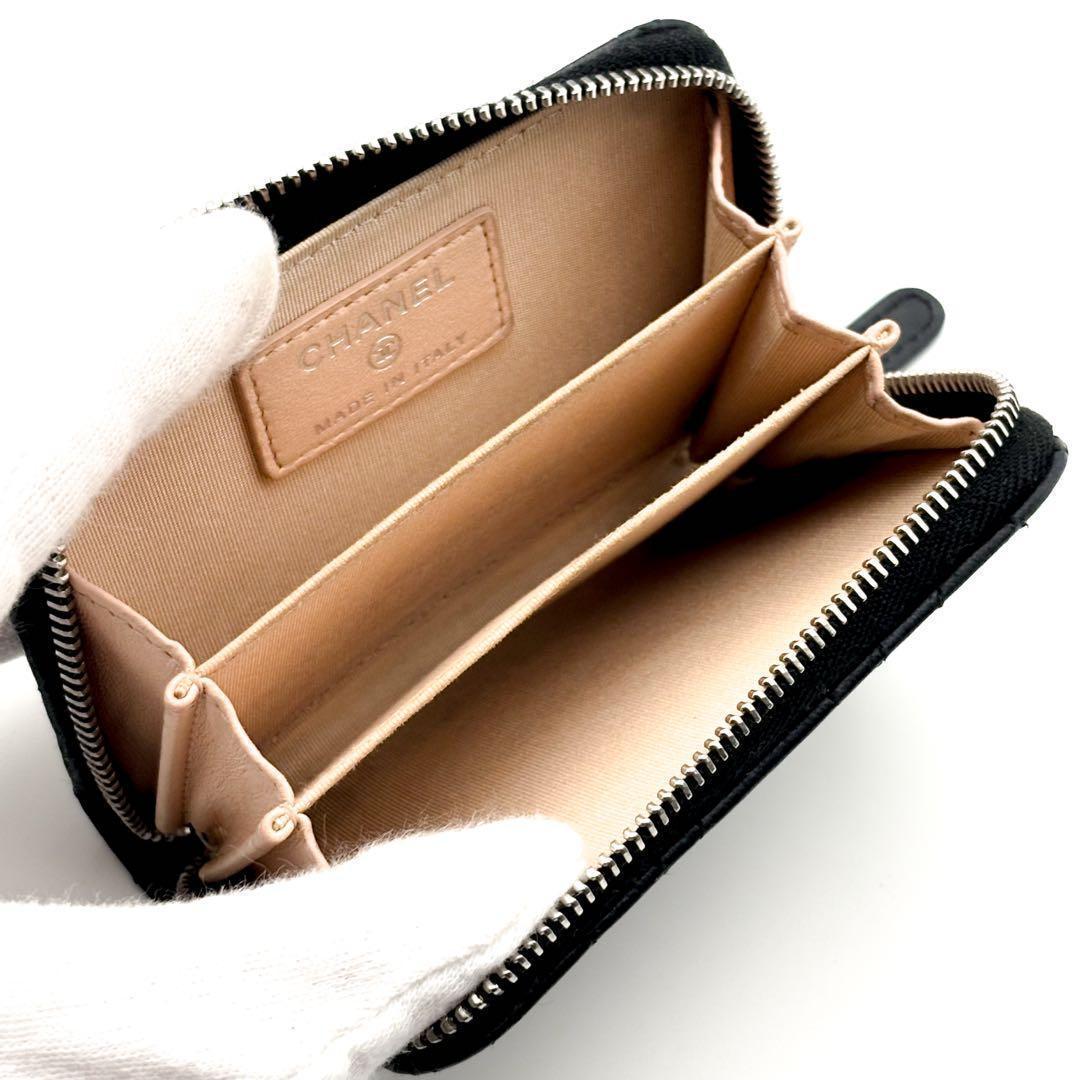 Chanel Wallet New Camellia Stitch Coin Purse — view 5