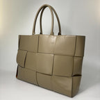 Bottega Veneta Super Arco Intrecciato Tote Gray Ju — view 2