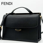 Fendi Demi Jour 2-Way Black Shoulder Bag