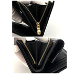 Louis Vuitton Wallet Monogram Empreinte Metis Compact Black — view 8