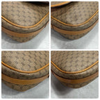 Gucci GG Shoulder Bag Brown Beige Logo Leather — view 9
