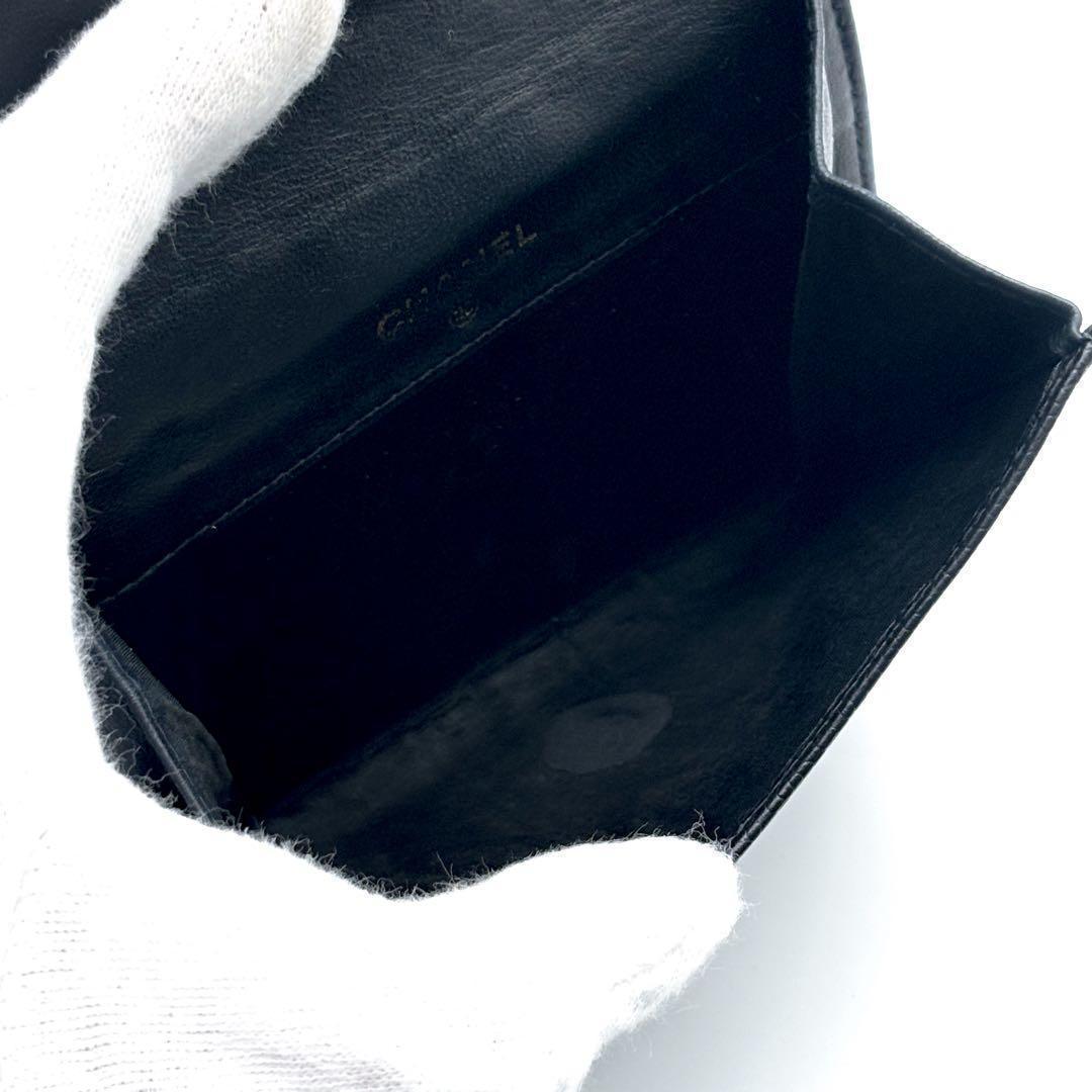 Chanel Wallet Coco Stitch Caviar Snap Bifold — view 6