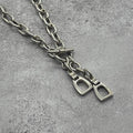 Gucci Oba Roulis Chain Necklace Horsebit