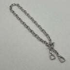 Gucci Oba Roulis Chain Necklace Horsebit — view 2