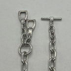 Gucci Oba Roulis Chain Necklace Horsebit — view 3