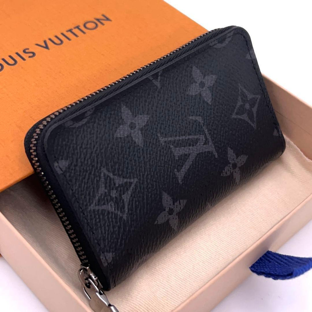 Louis Vuitton Monogram Eclipse Zippy Coin Purse