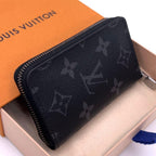 Louis Vuitton Monogram Eclipse Zippy Coin Purse — view 2