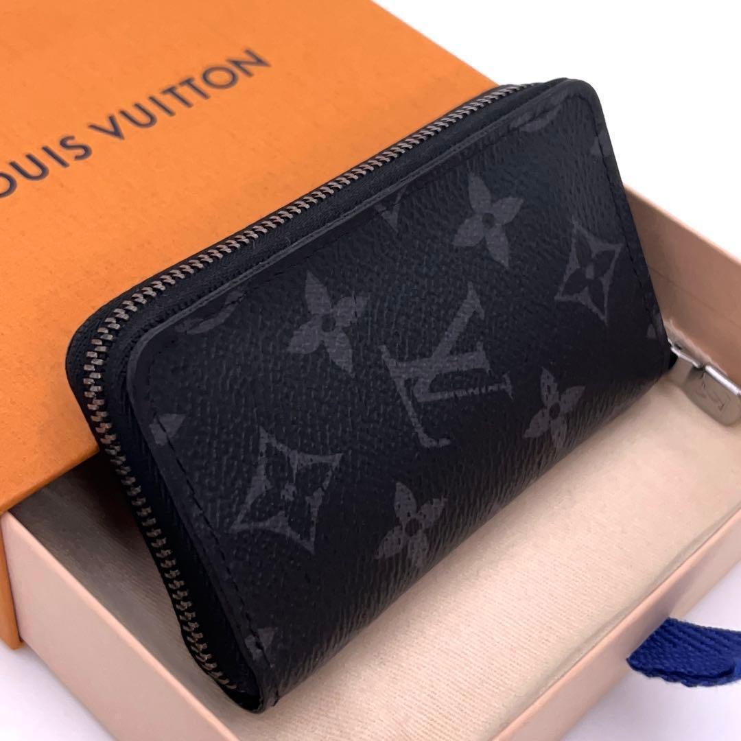 Louis Vuitton Monogram Eclipse Zippy Coin Purse — view 2