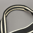 Gucci Crest Tote Bag Nylon Black White — view 5