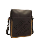 Louis Vuitton Damier Jean Shoulder Bag Citadin Brown — view 2
