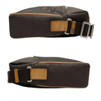 Louis Vuitton Damier Jean Shoulder Bag Citadin Brown — view 4