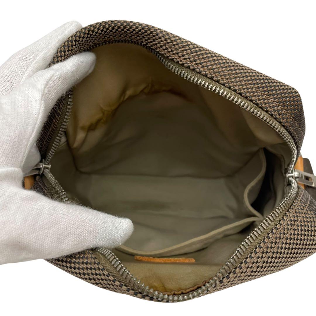 Louis Vuitton Damier Jean Shoulder Bag Citadin Brown — view 7