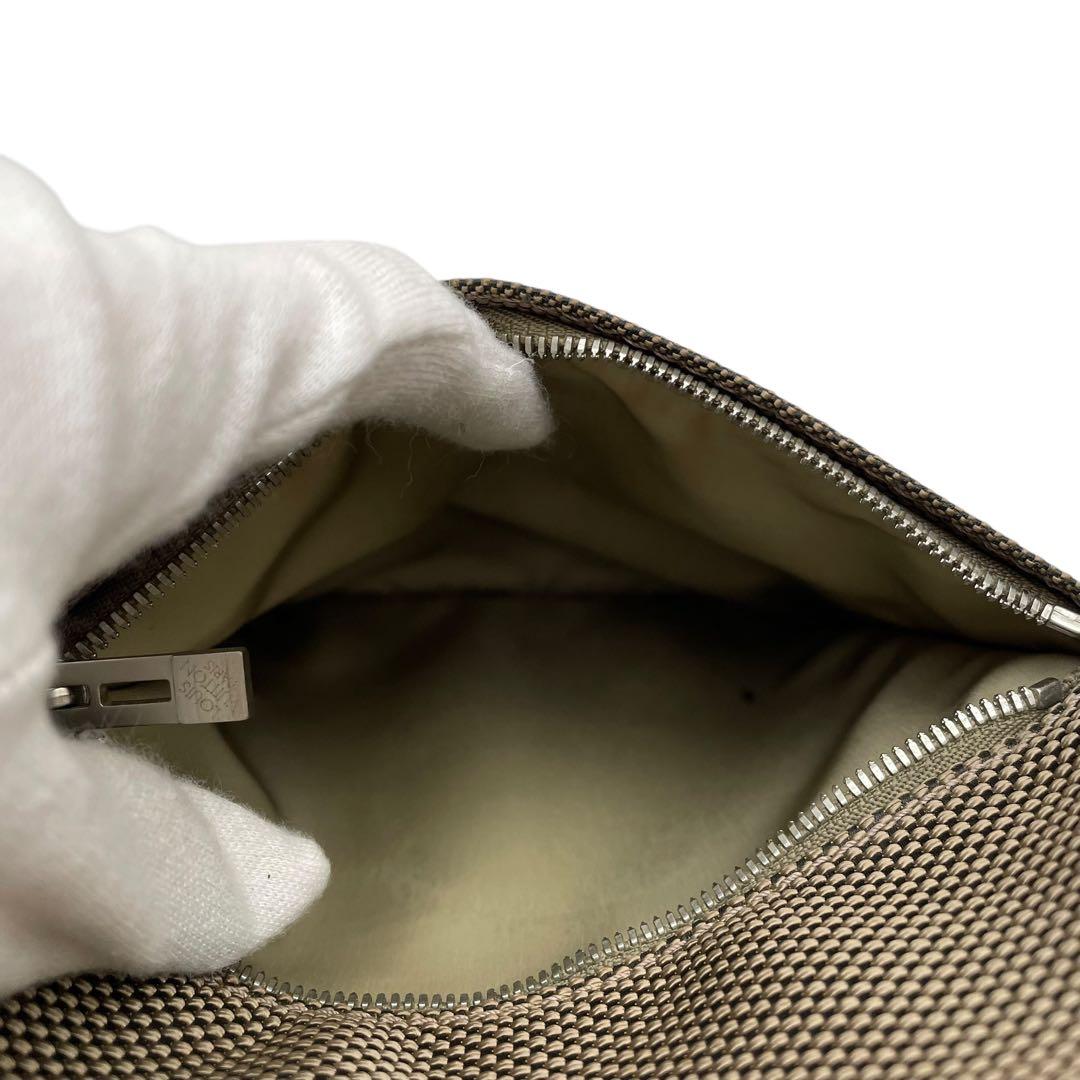 Louis Vuitton Damier Jean Shoulder Bag Citadin Brown — view 8