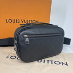 Louis Vuitton Super Damier Infini Ambler Black Belt — view 3