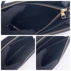 Louis Vuitton Monogram Empreinte Zippy Wallet Noir — view 5