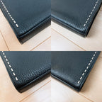 Fendi Selleria Peekaboo Business Bag Handbag Leather Black — view 5