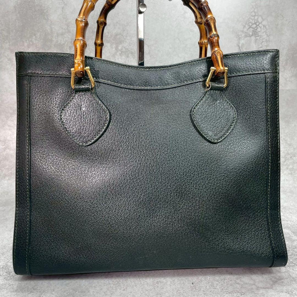 Gucci Handbag Diana Bamboo Black Leather — view 2