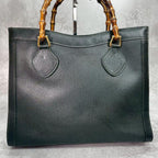 Gucci Handbag Diana Bamboo Black Leather — view 2