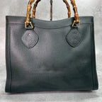 Gucci Handbag Diana Bamboo Black Leather — view 3
