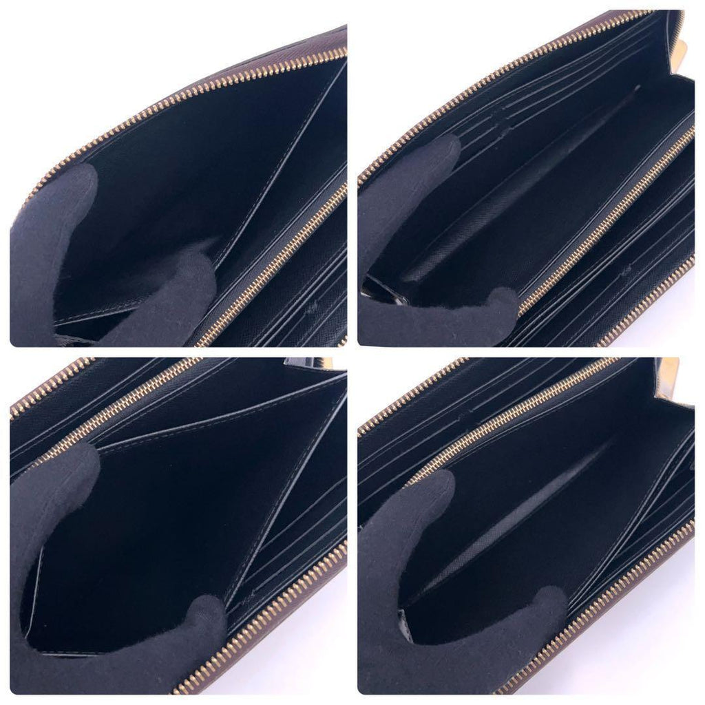 Louis Vuitton Monogram Giant Zippy Wallet Brown — view 4