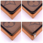 Louis Vuitton Monogram Giant Zippy Wallet Brown — view 7