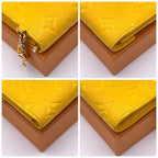 Louis Vuitton Empreinte Victorine Trifold Wallet Yellow — view 8