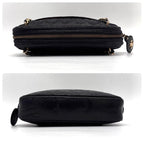Chanel Quilted Lambskin Chain Shoulder Bag Black — view 6