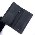 Louis Vuitton Epi Portefeuille Brazza Circle Black Yellow Wallet — view 3