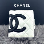 Chanel Wallet Cambon Line Bifold Kiss Lock WH