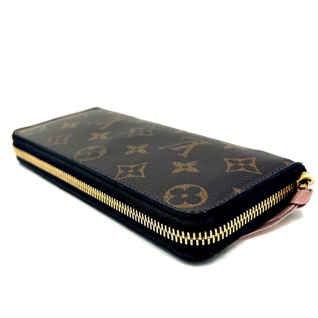 Louis Vuitton Portefeuille Clemence Rose Ballerine Wallet — view 6