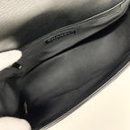Chanel Quilted Turnlock Single Flap Top Handle — view 7