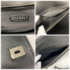 Chanel Quilted Turnlock Single Flap Top Handle — view 9