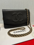Chanel Quilted Chain Wallet Shoulder