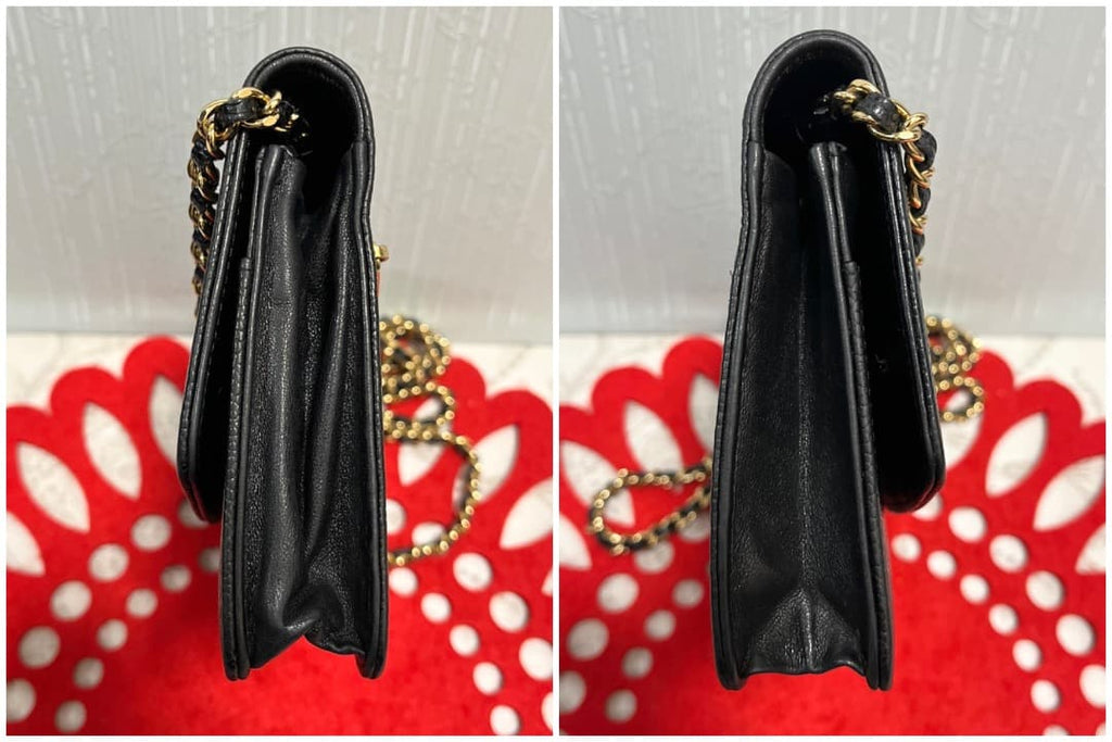 Chanel Quilted Chain Wallet Shoulder — view 3