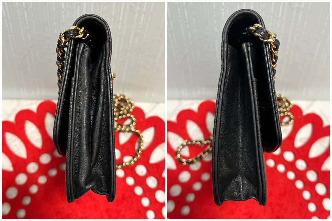 Chanel Quilted Chain Wallet Shoulder — view 3