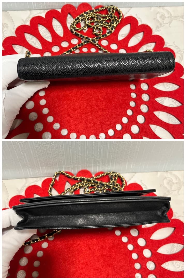 Chanel Quilted Chain Wallet Shoulder — view 4