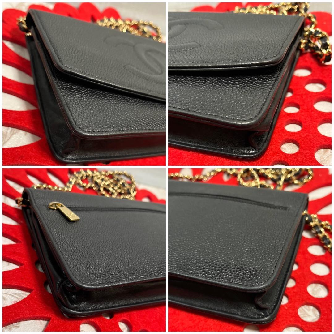 Chanel Quilted Chain Wallet Shoulder — view 6