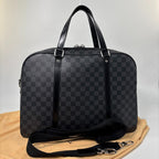 Louis Vuitton Damier Graphite Yawn Business Bag Black — view 5