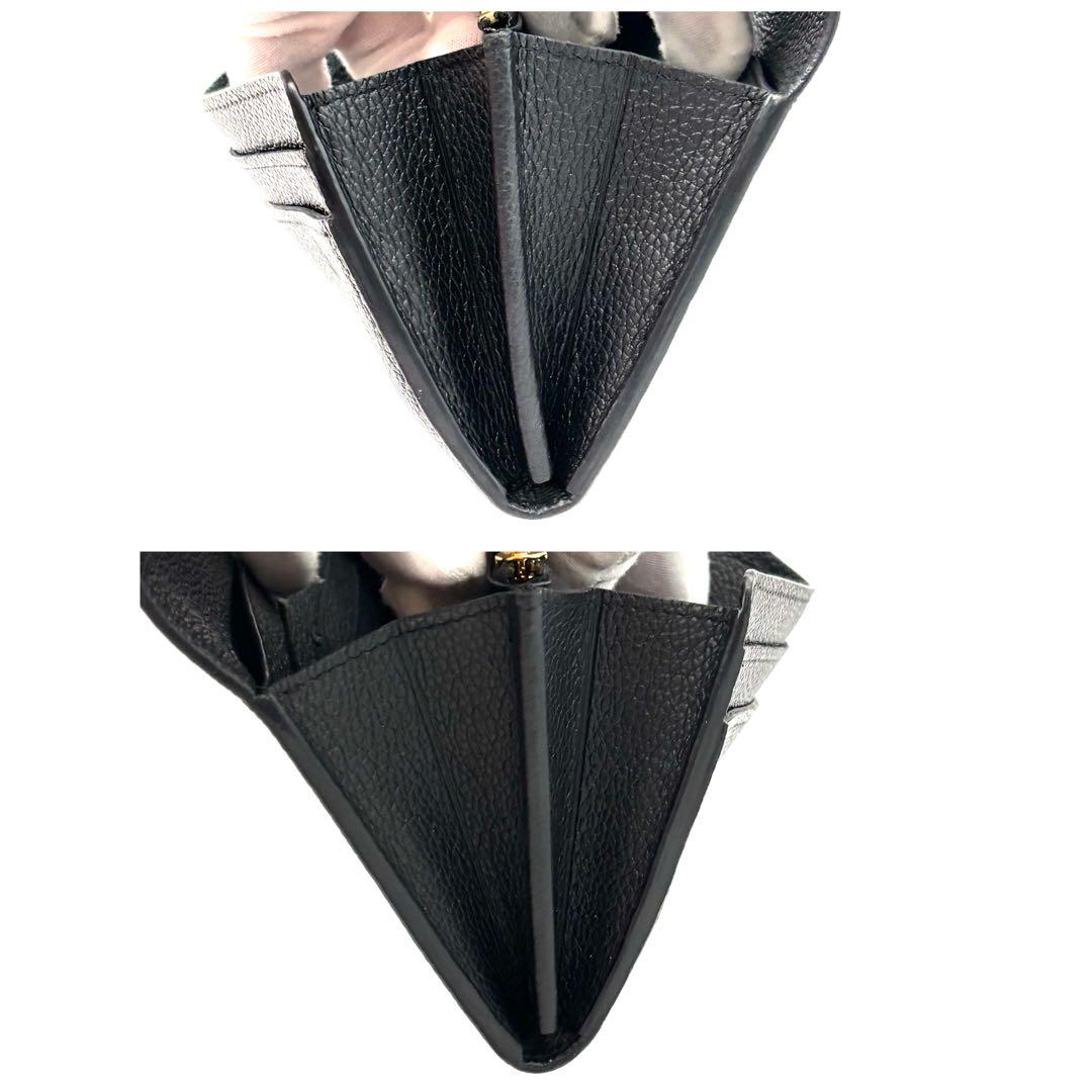 Louis Vuitton Wallet Portefeuille Sarah Bicolor Black — view 7