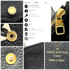 Louis Vuitton Wallet Portefeuille Sarah Bicolor Black — view 9