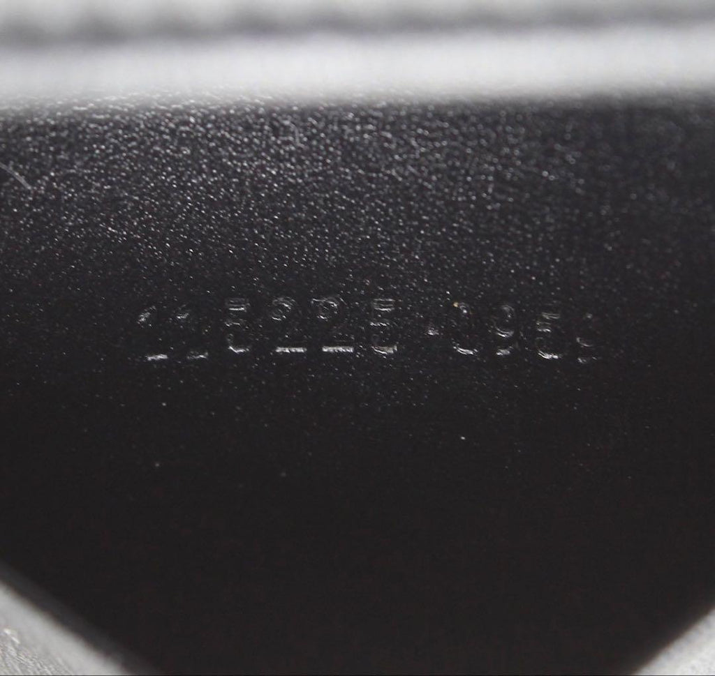 Gucci Interlocking Leather 6 Row Key Case Key Holder : Black