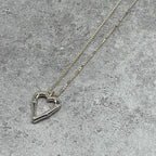 Gucci Bamboo Heart Necklace Venetian Chain