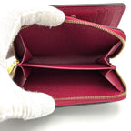 Louis Vuitton Portefeuille Lou Fuchsia Monogram Red Wallet — view 4
