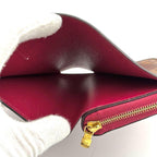 Louis Vuitton Portefeuille Lou Fuchsia Monogram Red Wallet — view 5