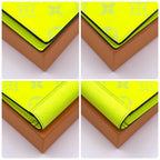 Louis Vuitton Taigarama Portefeuille Brazza Neon Yellow Wallet — view 8