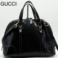 Gucci Micro Guccissima 2-Way Handbag Imprime Black