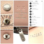 Louis Vuitton Wallet Portefeuille Iris XS Monogram Mahina Pink — view 9