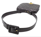 Chanel CC Logo Quilted Mini Waist Pouch — view 2